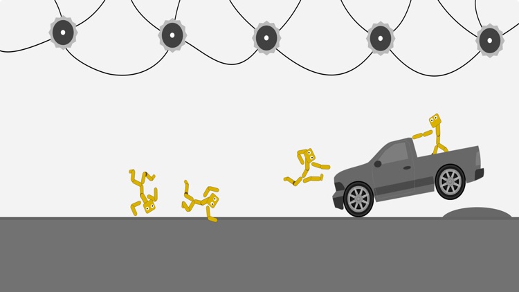 Stickman car destruction