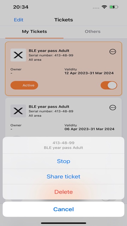 Axess SkiWallet screenshot-7