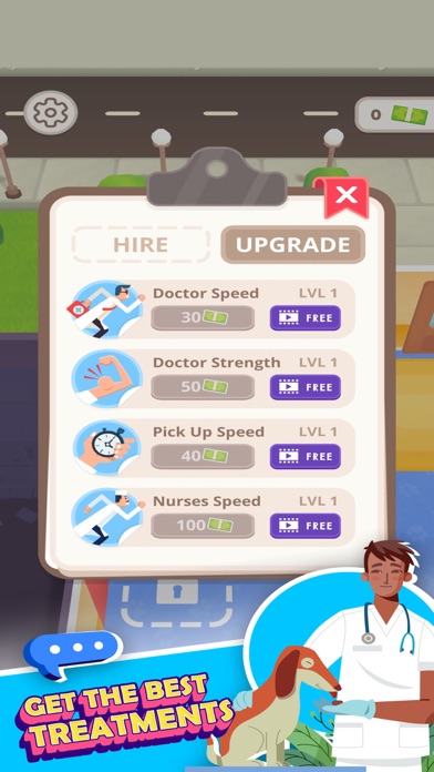 Pets Hospital Simulation Screenshot