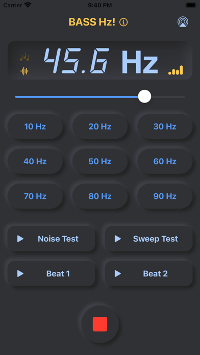 BASS Hz! Screenshot