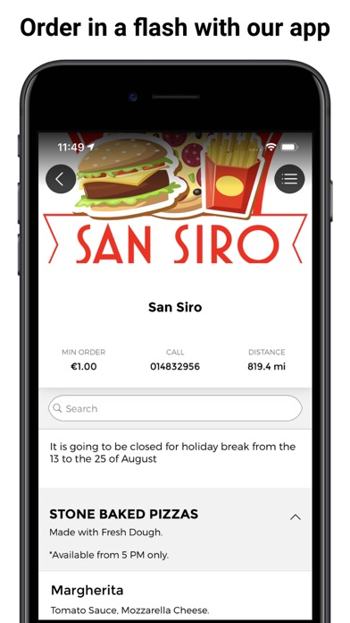 San Siro Italian Takeaway Screenshot