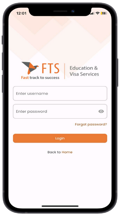FTS Education & Visa Services Screenshot