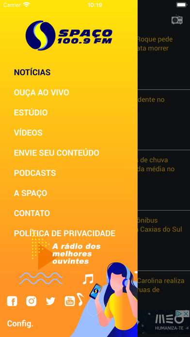 Rádio Spaço FM Screenshot