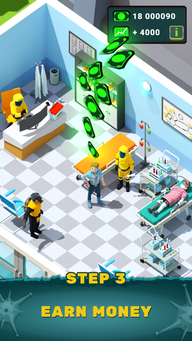 Idle Zombie Hospital Tycoon Screenshot