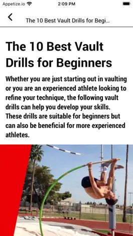 Game screenshot Pole Vault App -Track & Field hack