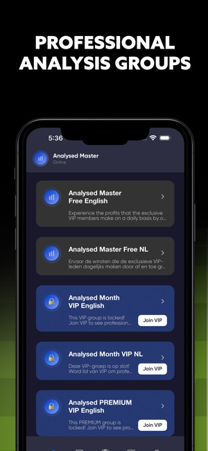 Analysed Master on the App Store