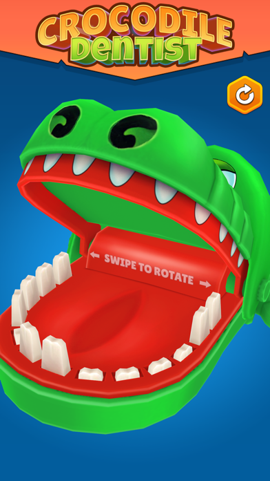 Crocodile Dentist : Tap Teeth Screenshot