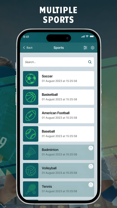 2:2 Sport Scoreboard Screenshot