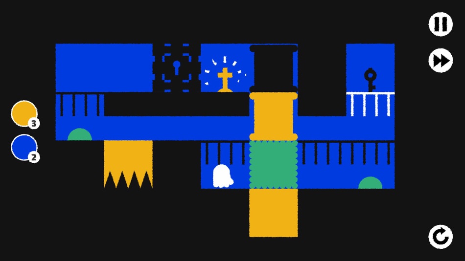 #4. Ghosted : The Puzzle Master (iOS) By: Joon seok Ahn