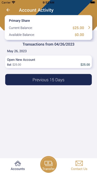 Employees FCU Screenshot
