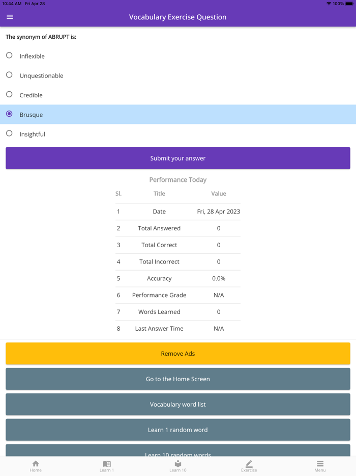 Bangladesh HSC Vocabulary