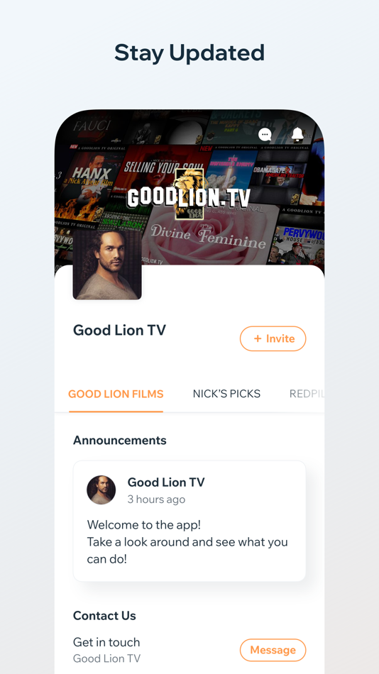 Good Lion TV - 2.91438.0 - (iOS)
