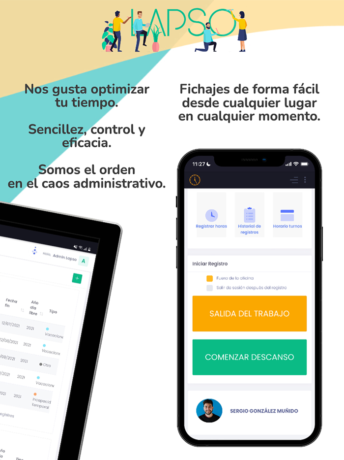 App Recursos Humanos Lapsowork