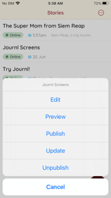 Journl - Smart Blogging screenshot