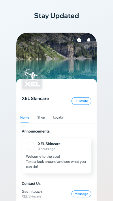XEL Skincare Screenshot