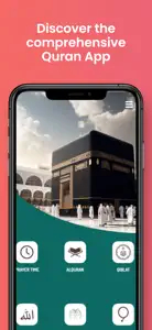 Al Quran &Islamic Prayer Time screenshot #1 for iPhone