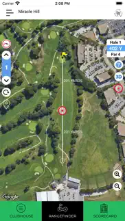 miracle hill golf & tennis iphone screenshot 2
