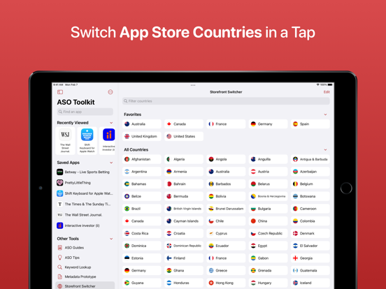 ASO Toolkit by Redbox Mobile iPad app afbeelding 3