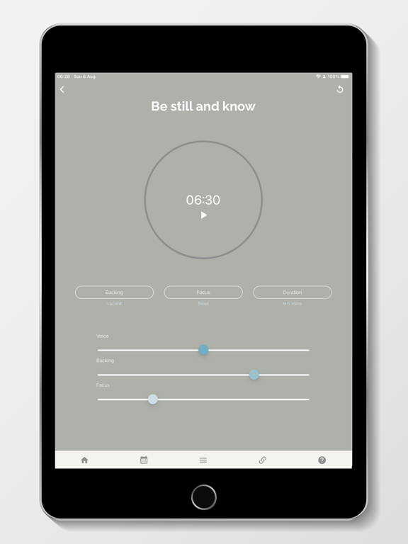 Live From Rest iPad screenshot 5 - Health & Fitness app