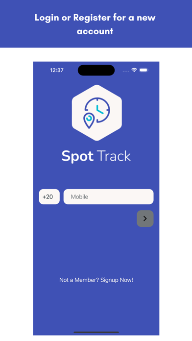 Spot Track (Spot me) Screenshot