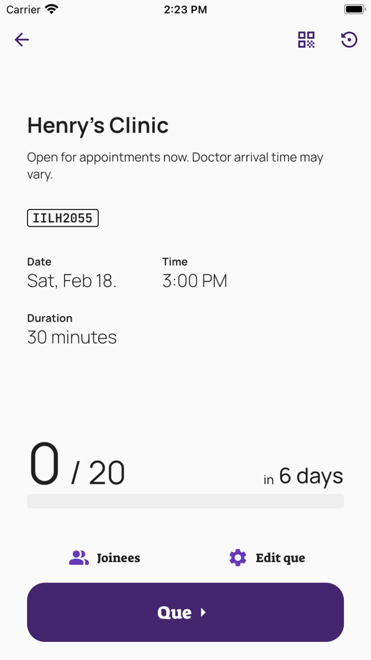 #9. Que - First Ever Queuing App (iOS) 由: Ameer Rizvi