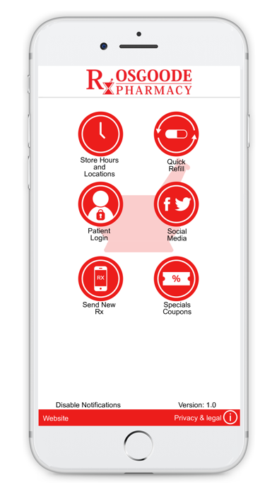 Osgoode Pharmacy Screenshot