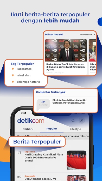 detikcom - Berita Terlengkap Screenshot