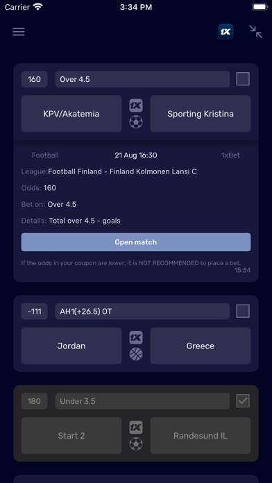Juicy odds Screenshot
