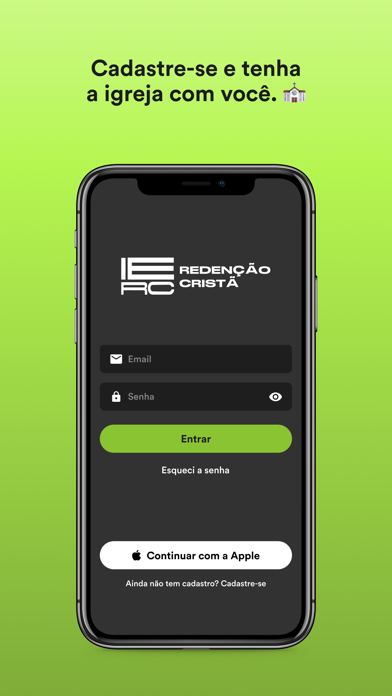 Igreja Redenção Cristã Screenshot