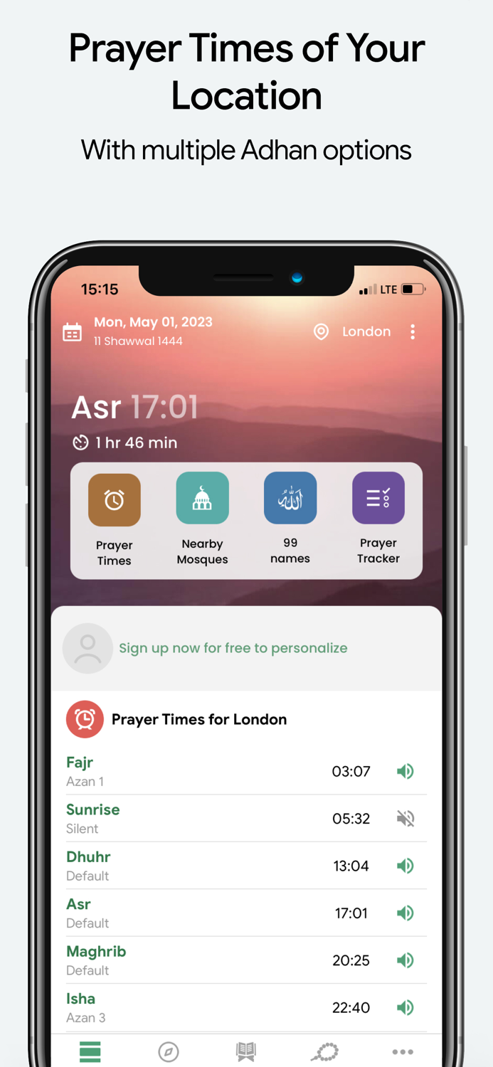 Muslim Azan Qibla Al Quran