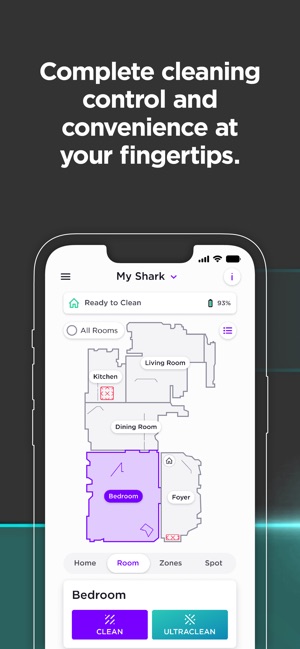 SharkClean dans l'App Store