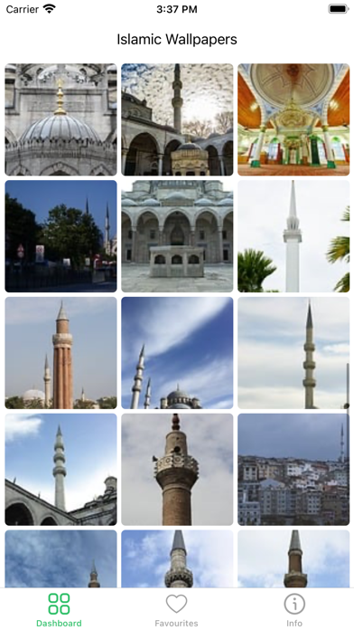 Screenshot #2 pour Islamic Wallpapers Viewer