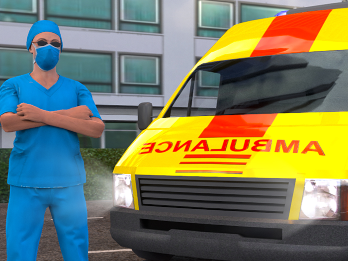 Real Ambulance Driving Games