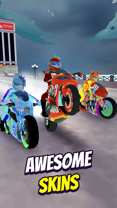 ワイルド・ホイール: バイクレース screenshot1