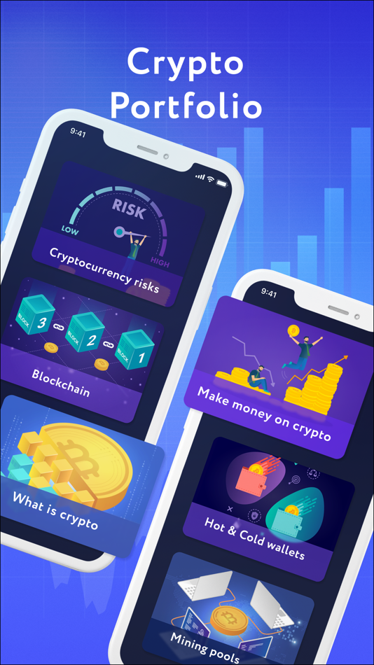 #3. Crypto tracker by CoinTrack (iOS) By: V K