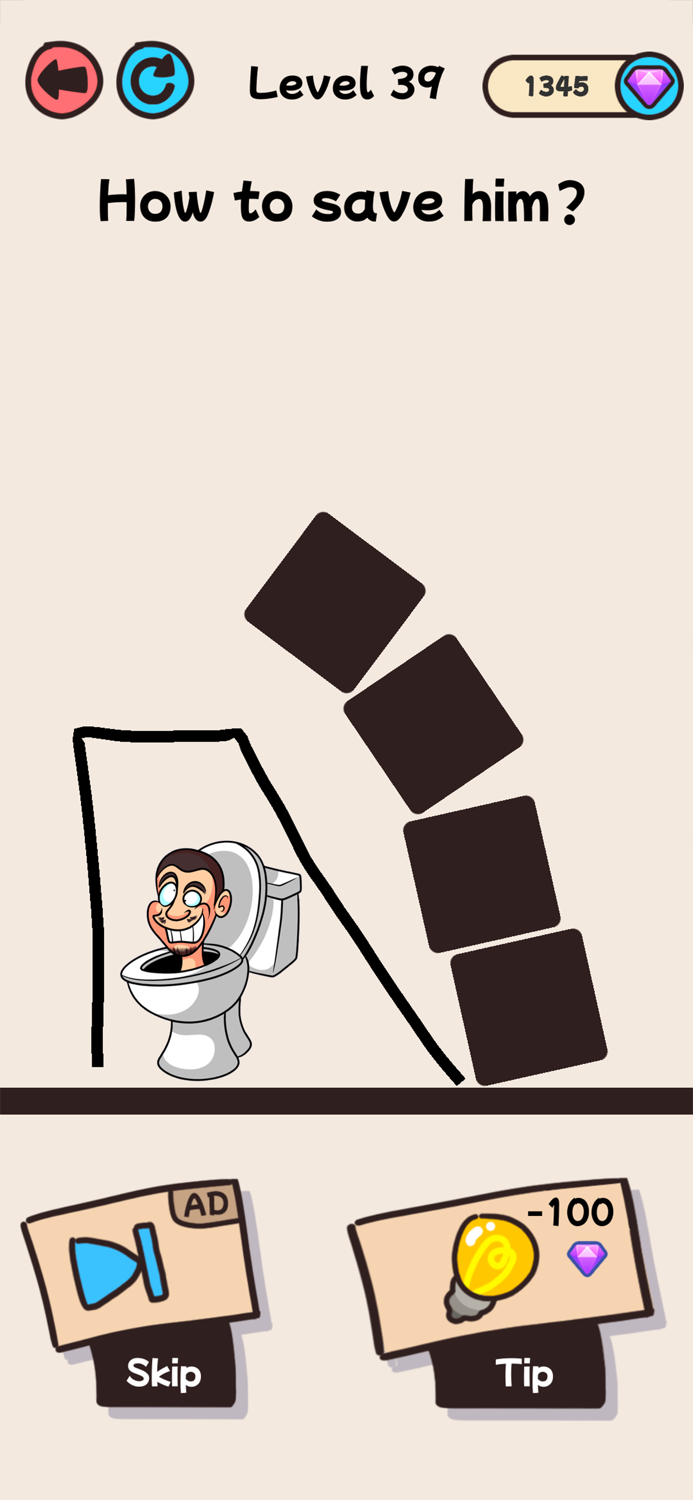 Skibidi Toilet Save Puzzle