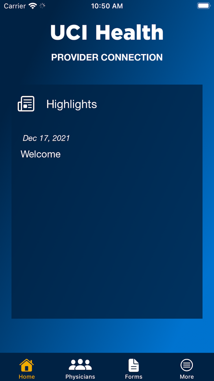 UCI Health Provider Connection