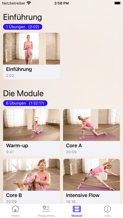 Brigitte Fitness Intensiv Yoga Screenshot