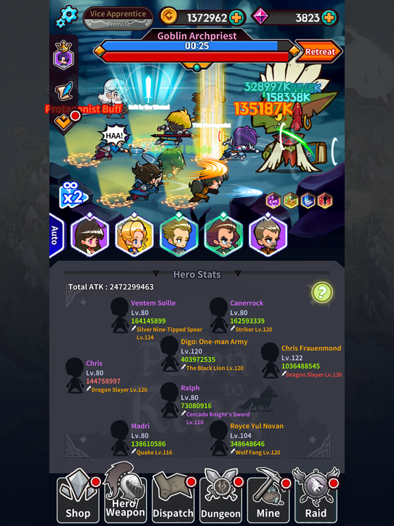 From Pawn to King - Idle RPG iPad screenshot 8 - Games app