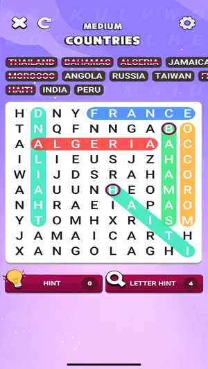 Wosh: Word Search Game screenshot 2