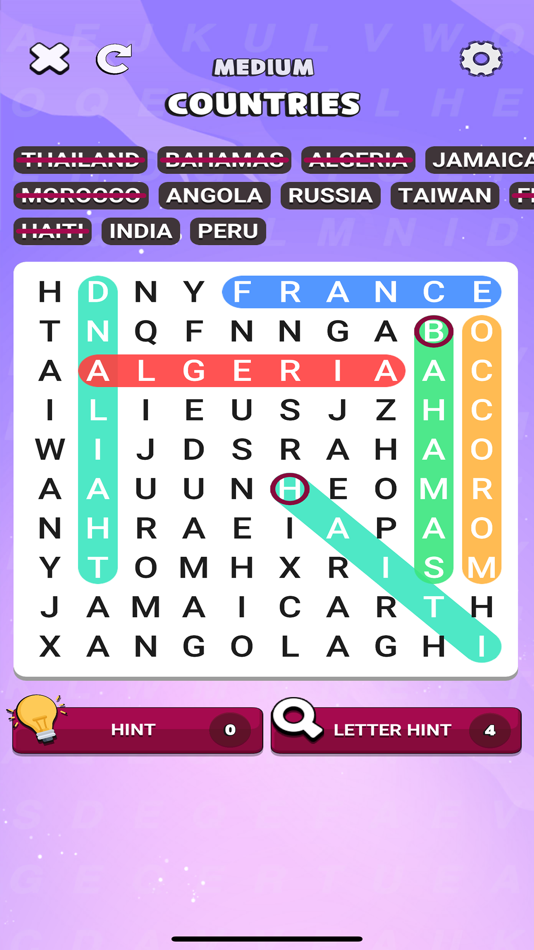 #2. Wosh: Word Search Game (iOS) 由: artGS
