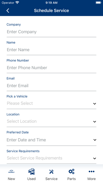 Terre Haute Chevrolet Screenshot