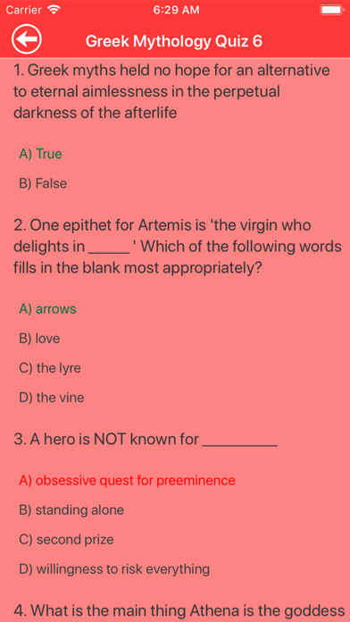 Greek Myths & Gods Trivia Screenshot