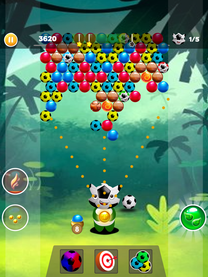 Bubble Shooter Rainbow Game