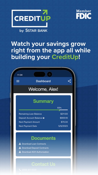 CreditUp by 5Star Bank Screenshot