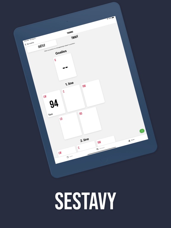 Sport Buddy - ice hockey iPad screenshot 5 - Sports app