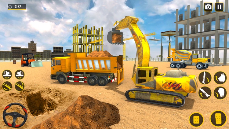 Modern Construction Excavator