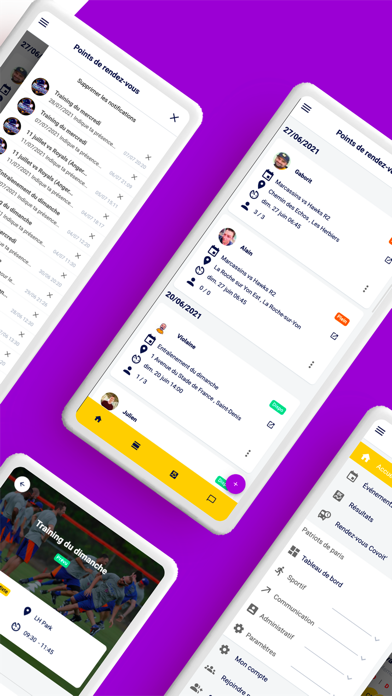 Génos Clubs Screenshot