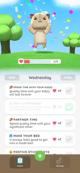Game screenshot Pika: Self Care Motivation Pet mod apk