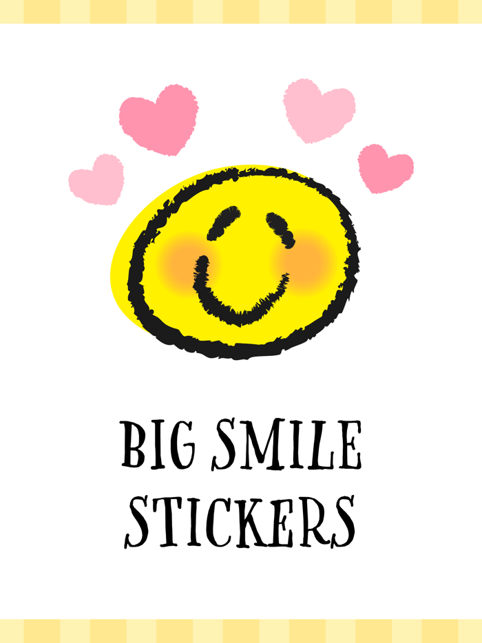 Big Smile Stickers